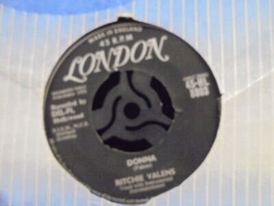 RITCHIE VALENS " DONNA " Or. UK LONDON EX+ COND. IN Or.SL. [NOC]