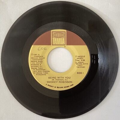 MOTOWN - SMOKEY ROBINSON - BEING WITH YOU - WHAT’S IN YOUR LIFEFOR ME - T54321F