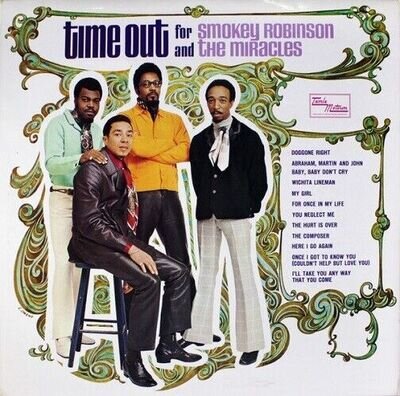 SMOKEY ROBINSON Time Out For Smokey Robinson & The Miracles LP Tamla Motown 1969