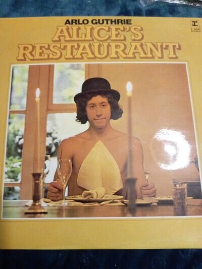 Arlo Guthrie - Alice's Restaurant 12" vinyl album, Reprise, K 44 045, 1967