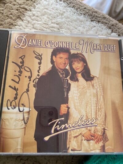 Genuine Daniel O'Donnell Signed Autographed CD. Timeless