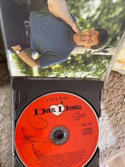 Genuine Daniel O'Donnell Signed Autographed CD. A Date with Daniel O’Donnell