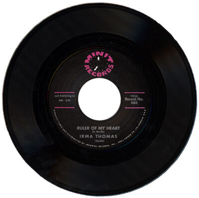 IRMA THOMAS "RULER OF MY HEART c/w HITTIN' ON NOTHING" 1963 R&B