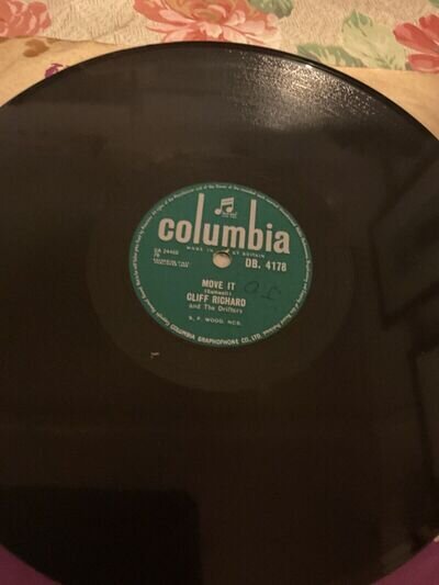 Cliff Richard Move It / Schoolboy Crush 78RPM Columbia (V+)