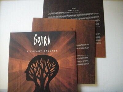 Gojira ‎– L'Enfant Sauvage 2xLP Roadrunner/Cargo ‎– RRCAR 7651-1 Germany 2012