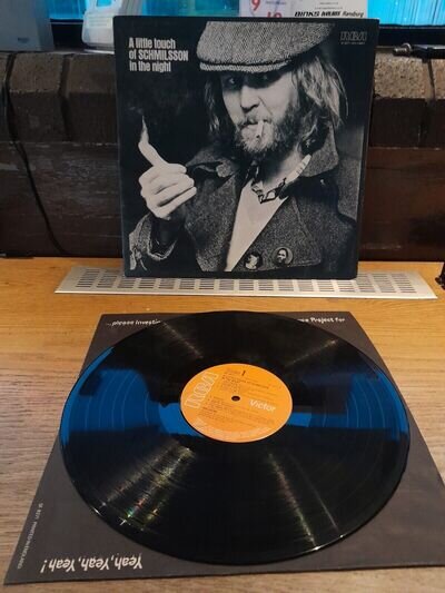 A Little Touch Of Schmilsson In the Night Harry Nilsson Apl1-0097 Vinyl...