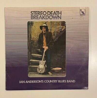 IAN ANDERSON’S COUNTRY BLUES BAND Stereo Death Breakdown Vinyl LP (Rare)