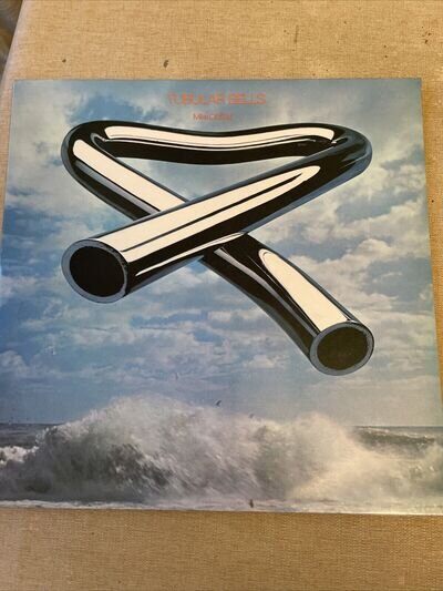 vinyl LP Mike Oldfield Tubular Bells early pressing V2001 a-2u b-3u 1973 great