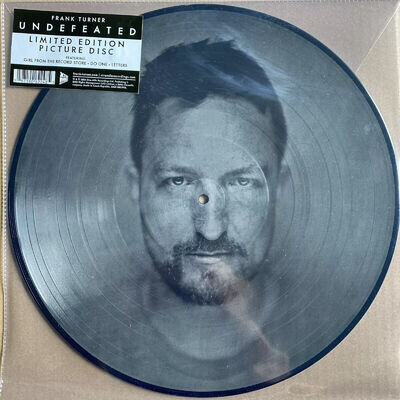 Frank Turner - Undefeated. Picture Disc Vinyl 12" Album (2024) NEW & SEALED