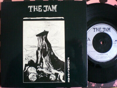 PUNK - THE JAM - FUNERAL PYRE - PICTURE COVER