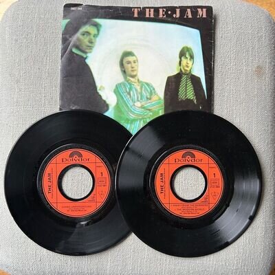 The Jam Going Underground Rare French Import France Double Pack Record