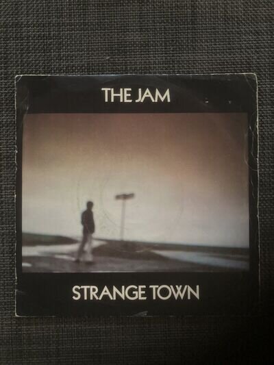 The Jam - Strange Town , 1980’s Vinyl Single Record