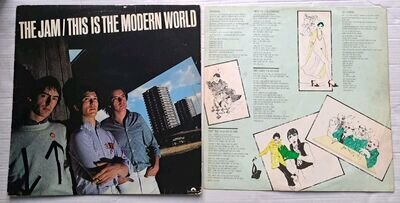 The Jam - This Is The Modern World - 1stpress Vinyl LP & Inner