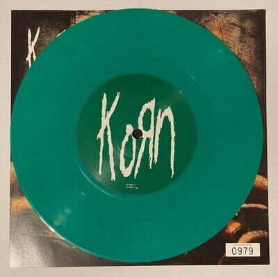 Korn Make me bad 7 Single Green Vinyl Limited Numbered Edition 2000