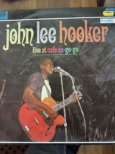 John Lee Hooker - Live At Cafe Au-Go-Go, LP, (Vinyl)