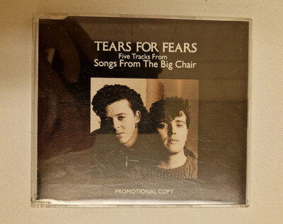 Tears For Fears Songs From The Big Chair Promo Sampler CD 1989 TFFCD 85