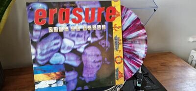 Erasure Ship of fools 12" limited edition multi colour vinyl 1988 Mint.