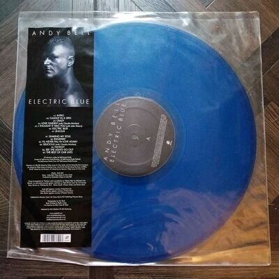 Andy Bell - Electric Blue (12" Blue Vinyl LP , 2005) Erasure Rare