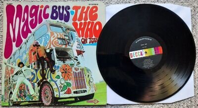 The Who "Magic Bus" original 1968 Ex Pete Townsend Roger Daltry Beatles