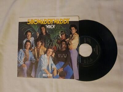 Showaddywaddy - When 7" Vinyl record