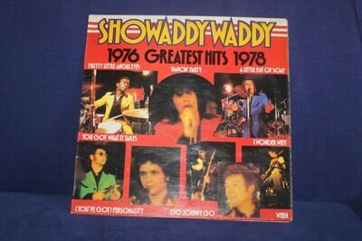 Vintage 12 Inch Record Showaddywaddy 1976 Greatest Hits 1978 ARTV1