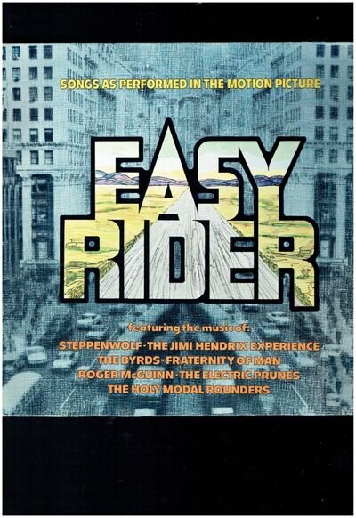 EASY RIDER FILM SOUNDTRACK 1969 VINYL ALBUM HENDRIX ELECTRIC PRUNES STEPPENWOLF