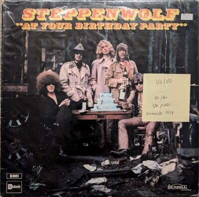 Steppenwolf At Your Birthday Party Vinyl Record VG/VG SSL5011 1969