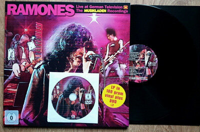 Ramones - The Musikladen Recordings LP + DVD. Germany. 2014. Gatefold. EX/EX