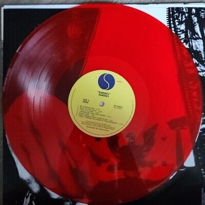 THE RAMONES RAMONES MONO RED VINYL LP BONUS 7" RED VINYL SINGLE LIMITED EDITION