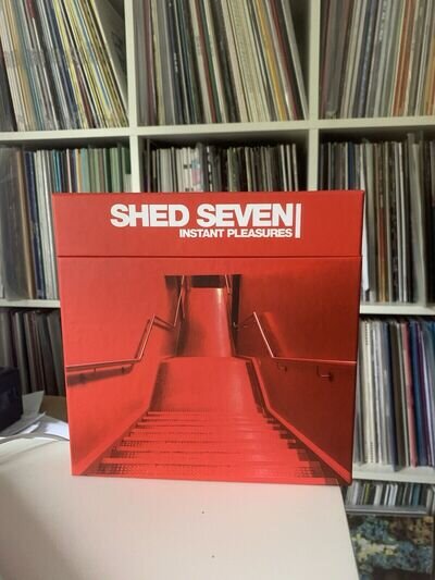 Shed Seven - Instant Pleasures /Mint Condition - Seven + 7” Records