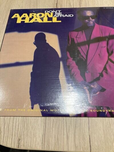 Aaron Hall Don't Be Afraid 12" Vinyl Record - 1992 - Mint Condition