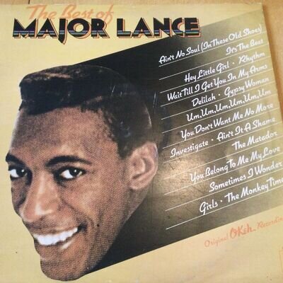 Major Lance -Best Of UK Epic 1976 All His Top OKEH Dancers EX