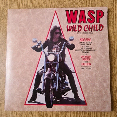 W.A.S.P. Wild Child Limited Edition 2x7" Single (Play Tested)