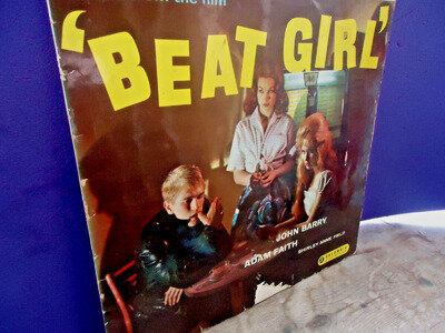 ADAM FAITH JOHN BARRY"BEAT GIRL"LP Rock n Roll British soundtrack 1960