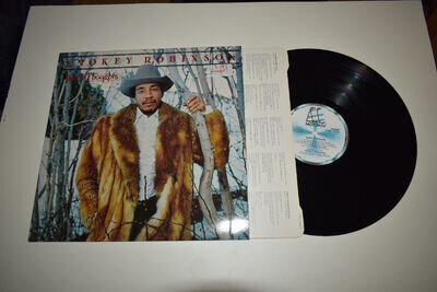 Smokey Robinson. Warm Thoughts. Vinyl Album. Excellent Condition