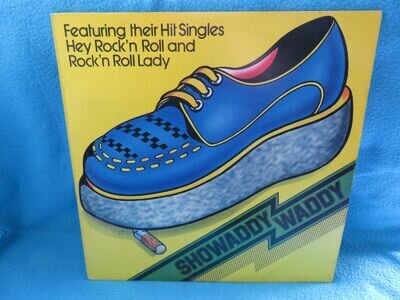 Showaddywaddy 12" Vinyl Album LP Cover Signed At Southport Theatre 1976