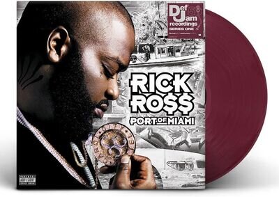 Rick Ross Port Of Miami Vinyl LP Red Colour 2023 NEW