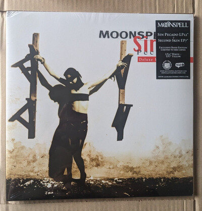 Moonspell: Sin / Pecado (white Vinyl, new, lim ed with yellow 7" vinyl)