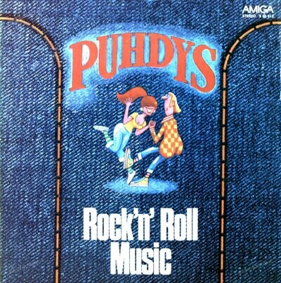 Puhdys - Rock'N' Roll Music LP AMIGA (VG+/VG+) '