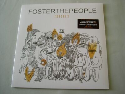 FOSTER THE PEOPLE Torches new sealed 1st issue US 2011 vinyl LP