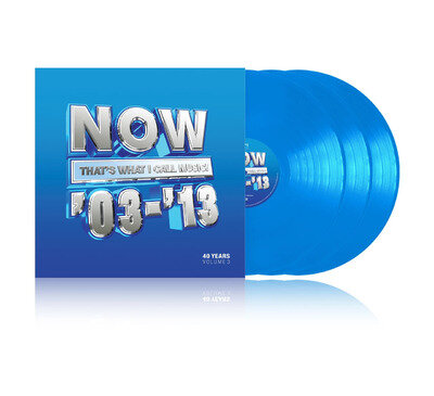 Now That's What I Call 40 Years: 2003-2013 - Volume 3 Blue 3LP Vinyl 12" Album