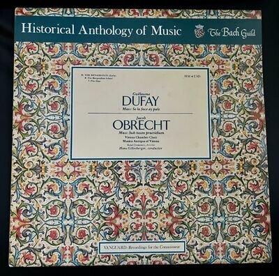 The Bach Guild Historical Anthology of Music, The Renaissance (Early), HM2SD