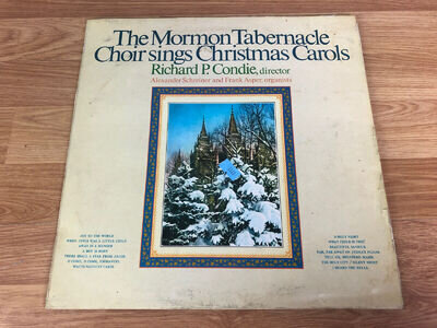 The Mormon Tabernacle Choir Sings Christmas Carols 12” Vinyl LP Record