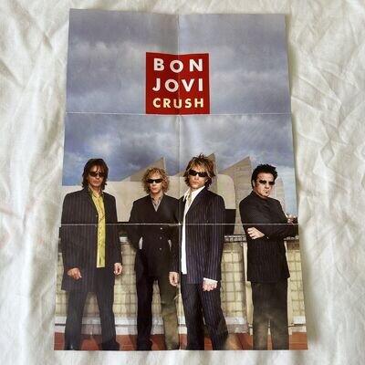 BON JOVI - Poster from CD Single ( Thank You For Loving Me ). POSTER ONLY