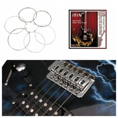 1 Set 6 Strings Electric Guitar Strings Nickel Alloy Guitar Strings Guitarist