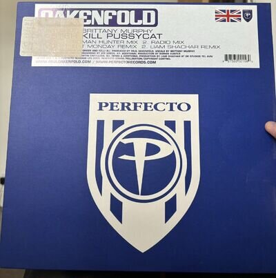 Oakenfold Faster Kill Pussycat Feat Britney Murphy 12" Vinyl Dance Trance