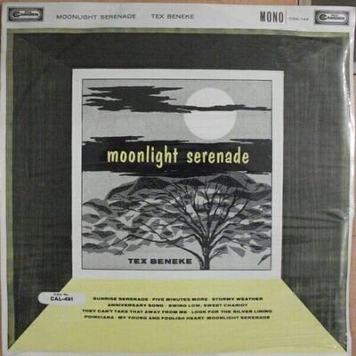 Tex Beneke And His Orchestra - Moonlight Serenade (LP, Album, Mono)