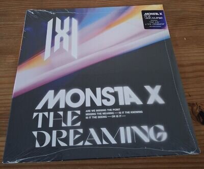 Monsta X - The Dreaming NEW/SEALED 2022 Yellow Vinyl Limited Edition + Poster