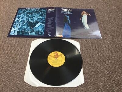 Dalida-Olympia 1977 Enregistre En Public 1977 1st Orlando LP French Ex Vinyl