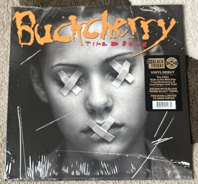 Buckcherry Time Bomb Ltd Edition 2000 Copies RSD Bomb Blast Vinyl Sealed As New